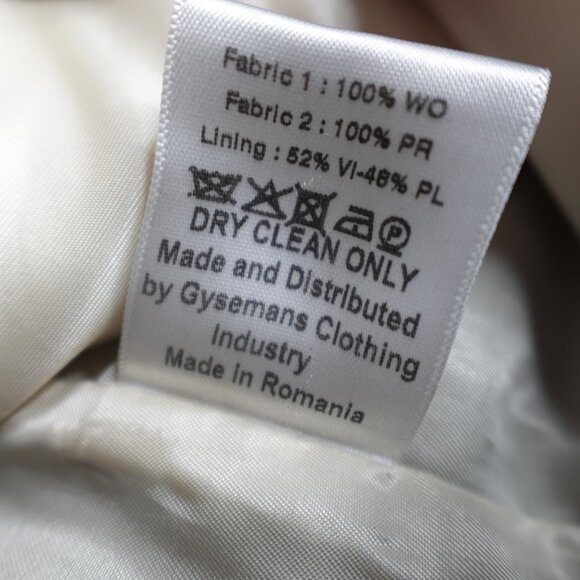 Namacheko Mens Jacket Medium Brown Caban Coat - Picture 8 of 14